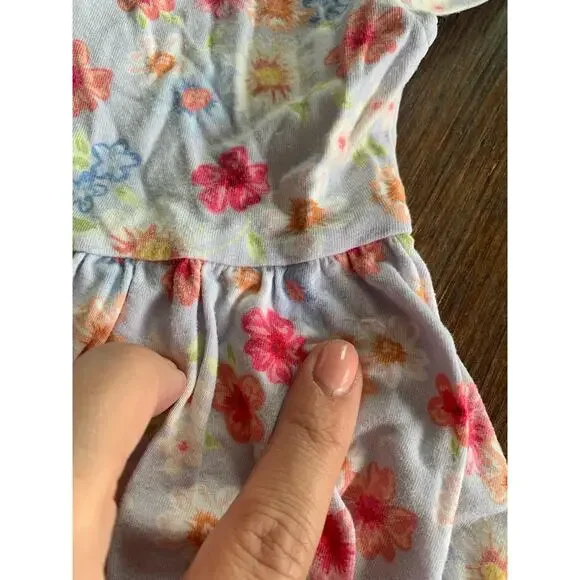 Posh Peanut blue floral twirl dress - Picture 5 of 5